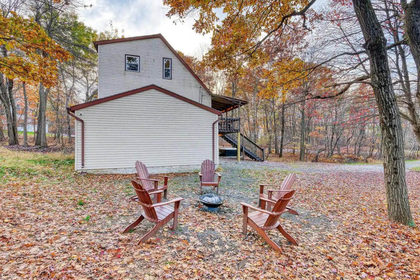 Fun Home 4 Endless Enjoyment With Game Room & Hot Tub Long Pond Exterior photo